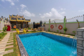 StayVista's Badshah Farmstay - Mountain-View Villa with Private Pool, Terrace & Gym